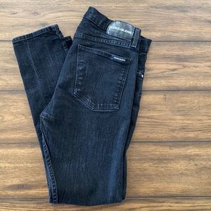 Calvin Klein Jeans 32x32, Black. Skinny Fit.